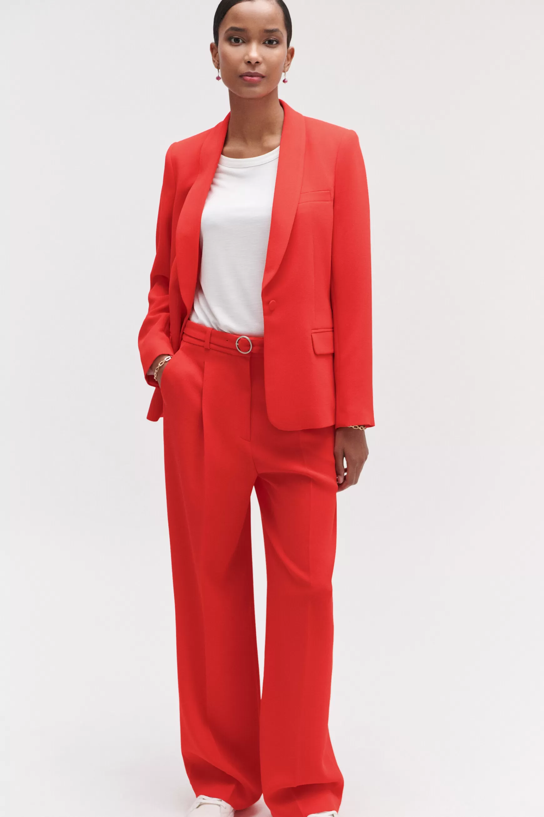 Hot Blazer Janis Structure Et Colore Femme Blazers