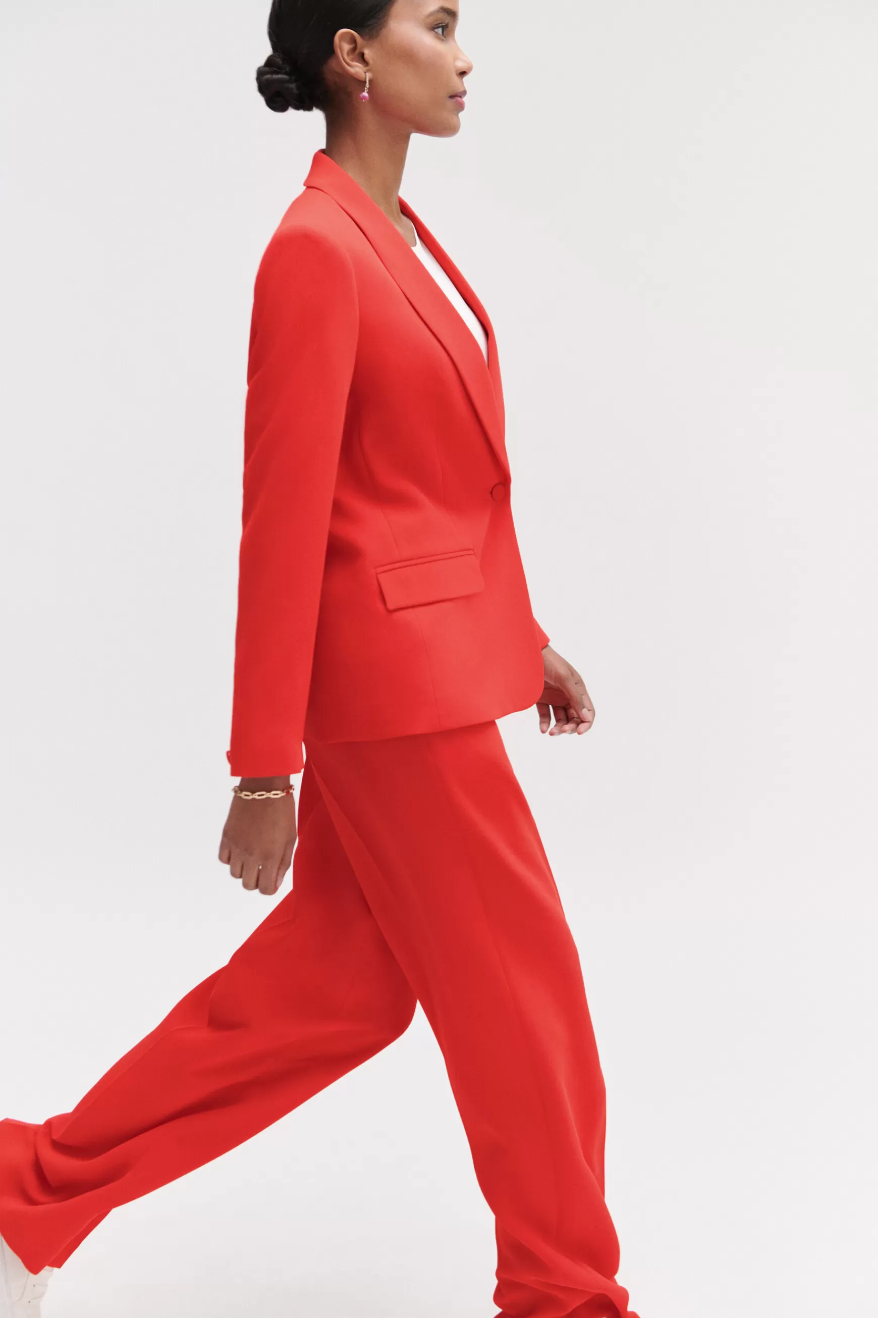 Hot Blazer Janis Structure Et Colore Femme Blazers
