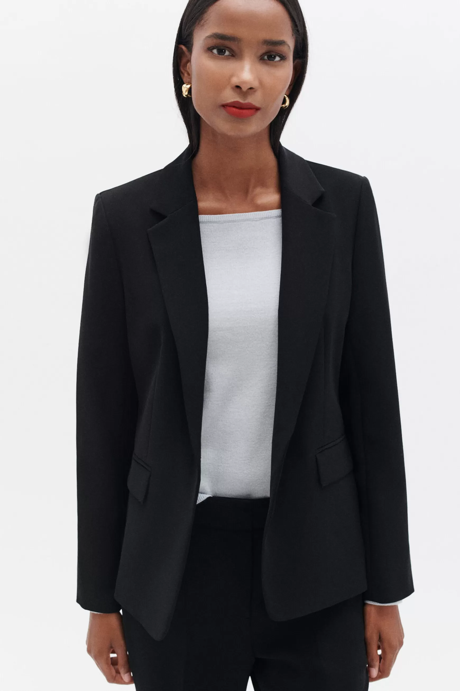 Store Blazer Vantea Noir Femme Vestes