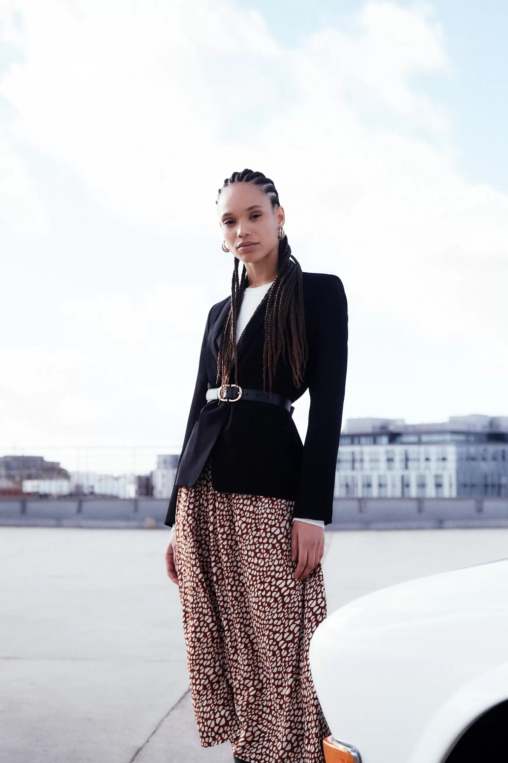 Store Jupe Tawney A Motif Bicolore Femme Jupes