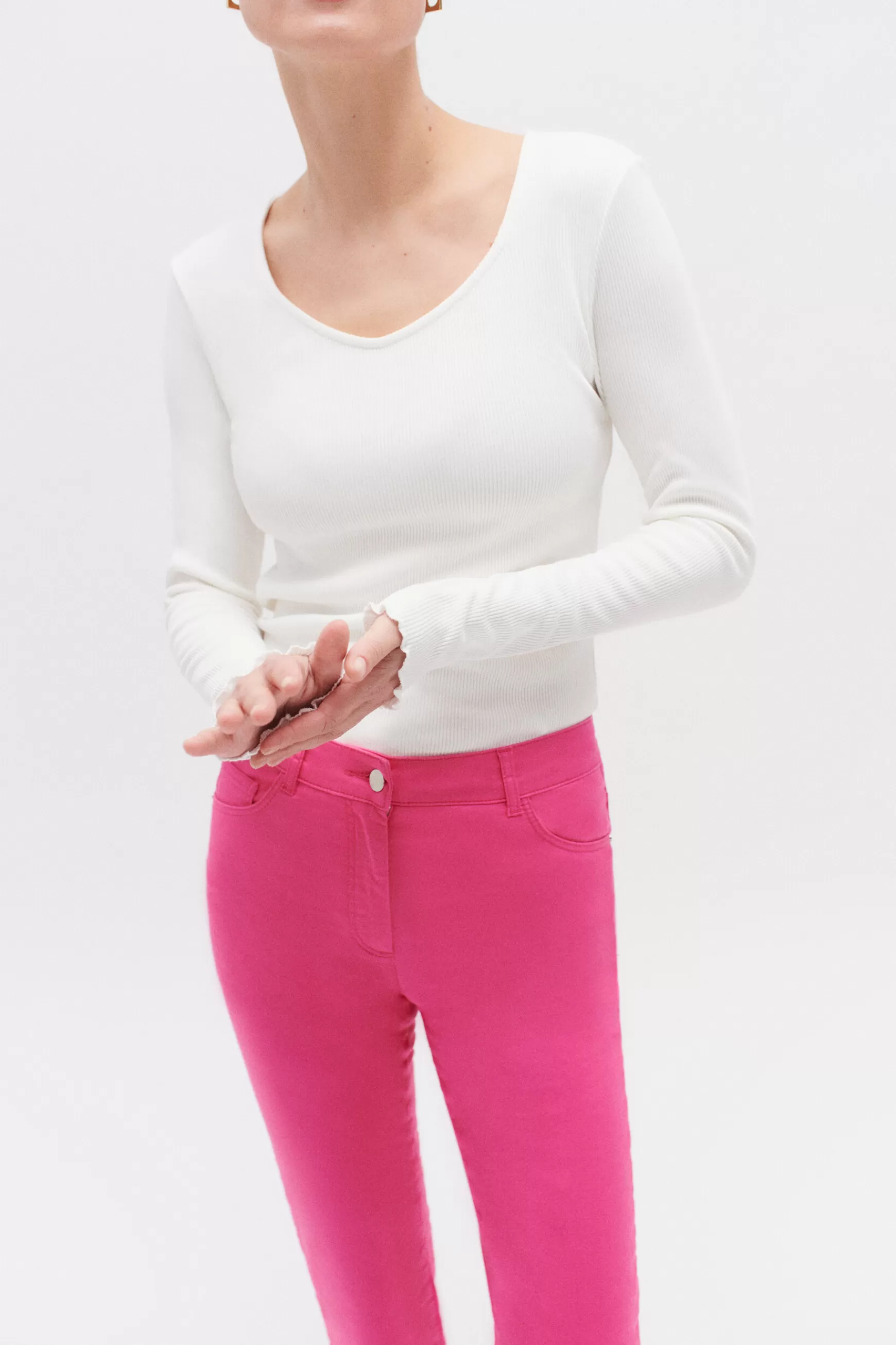 Shop Pantacourt Mason Femme Pantalons