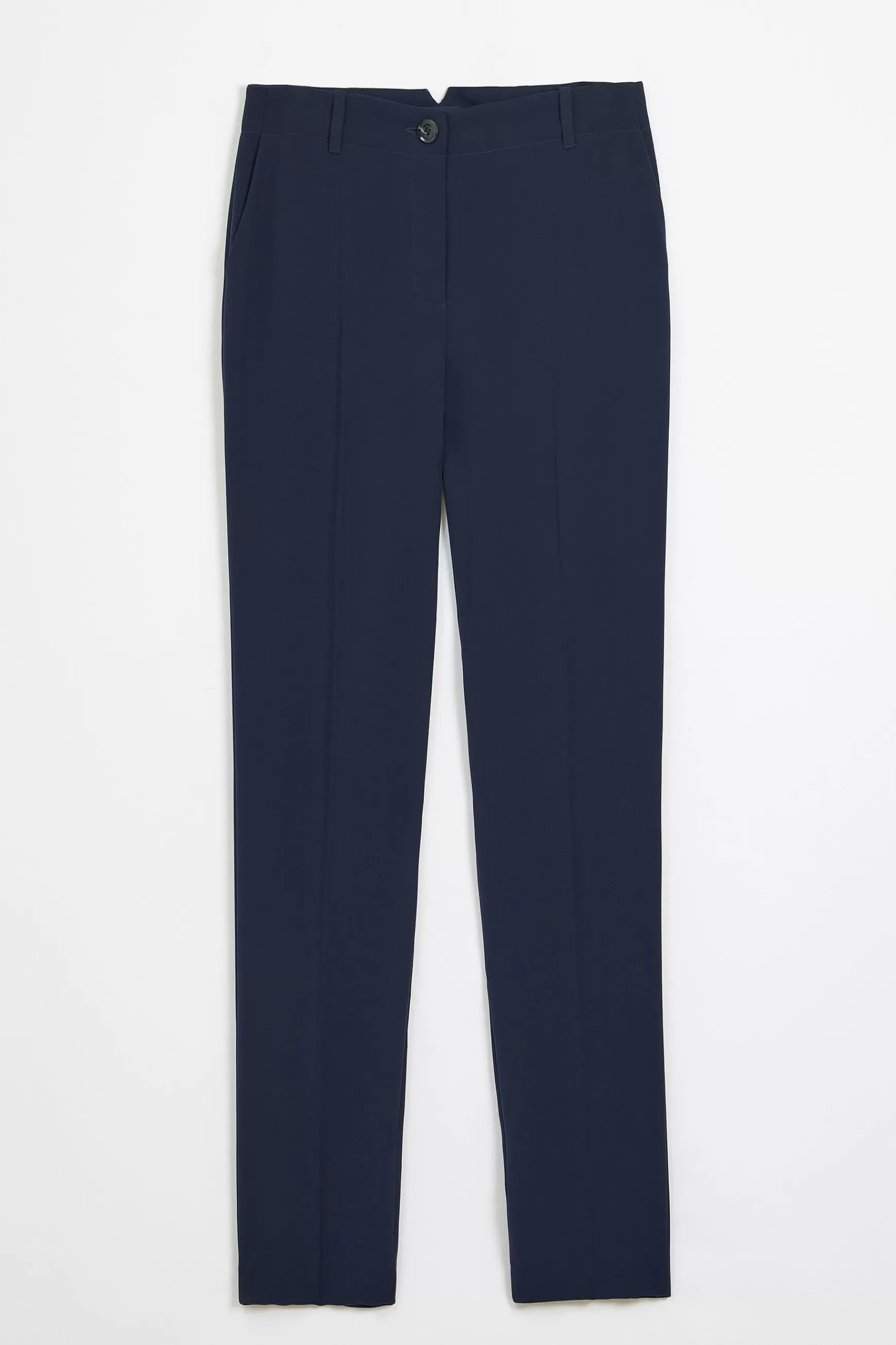 Shop Pantalon Gautier Bleu Marine Femme Pantalons