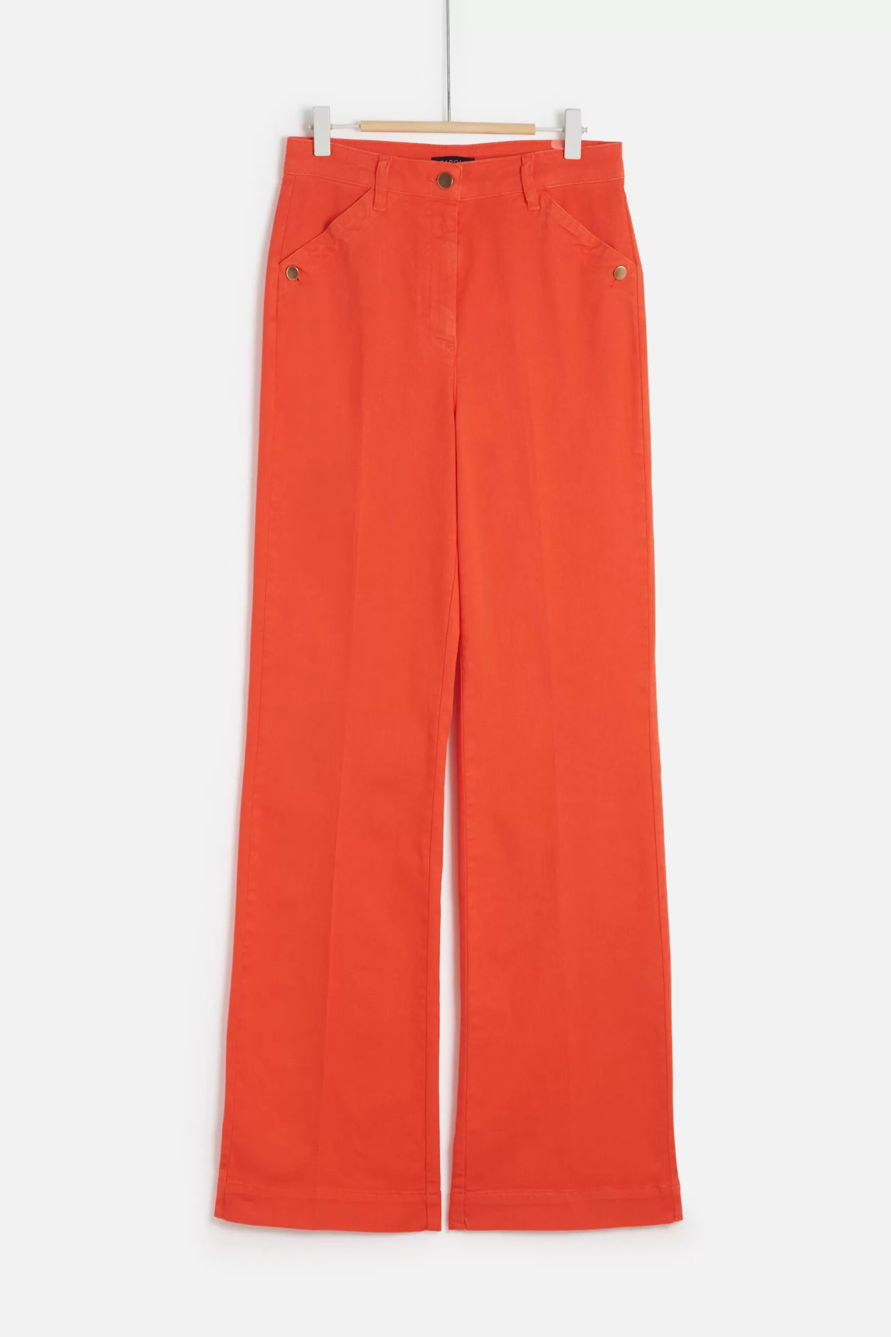 New Pantalon Lazarro Orange Femme Pantalons