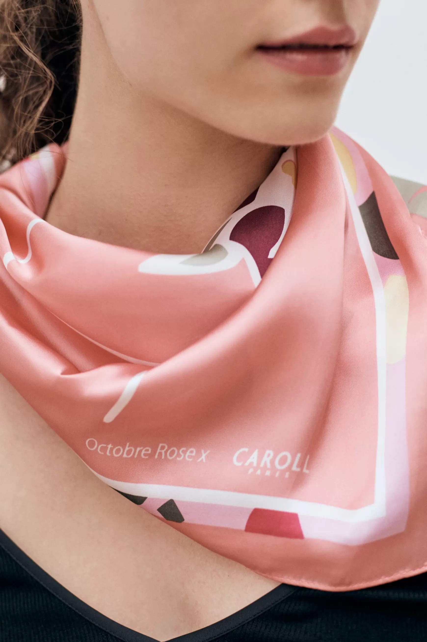 New Rose Femme Foulards Et Echarpes