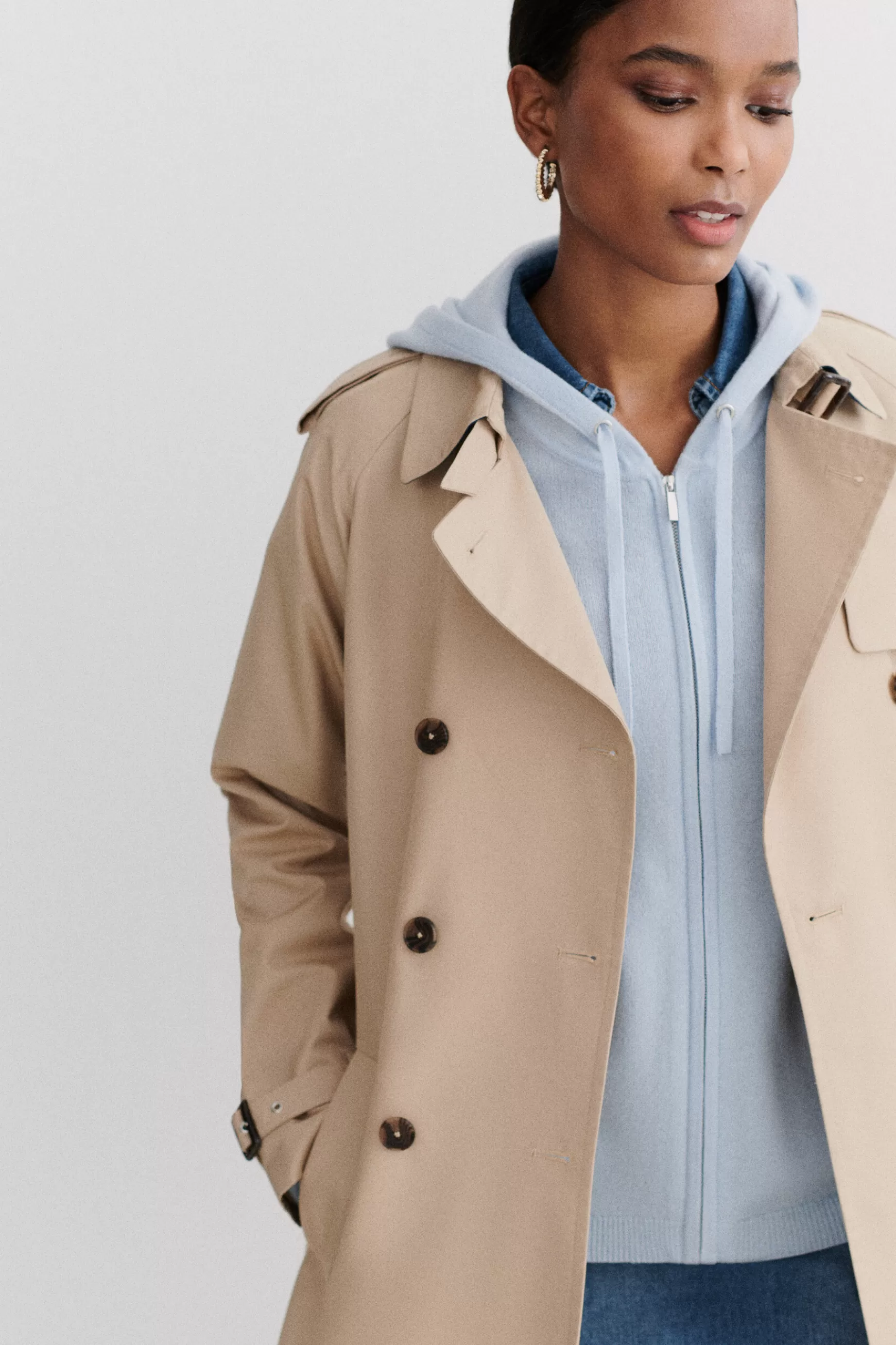 Clearance Trench Max Beige Femme Trenchs