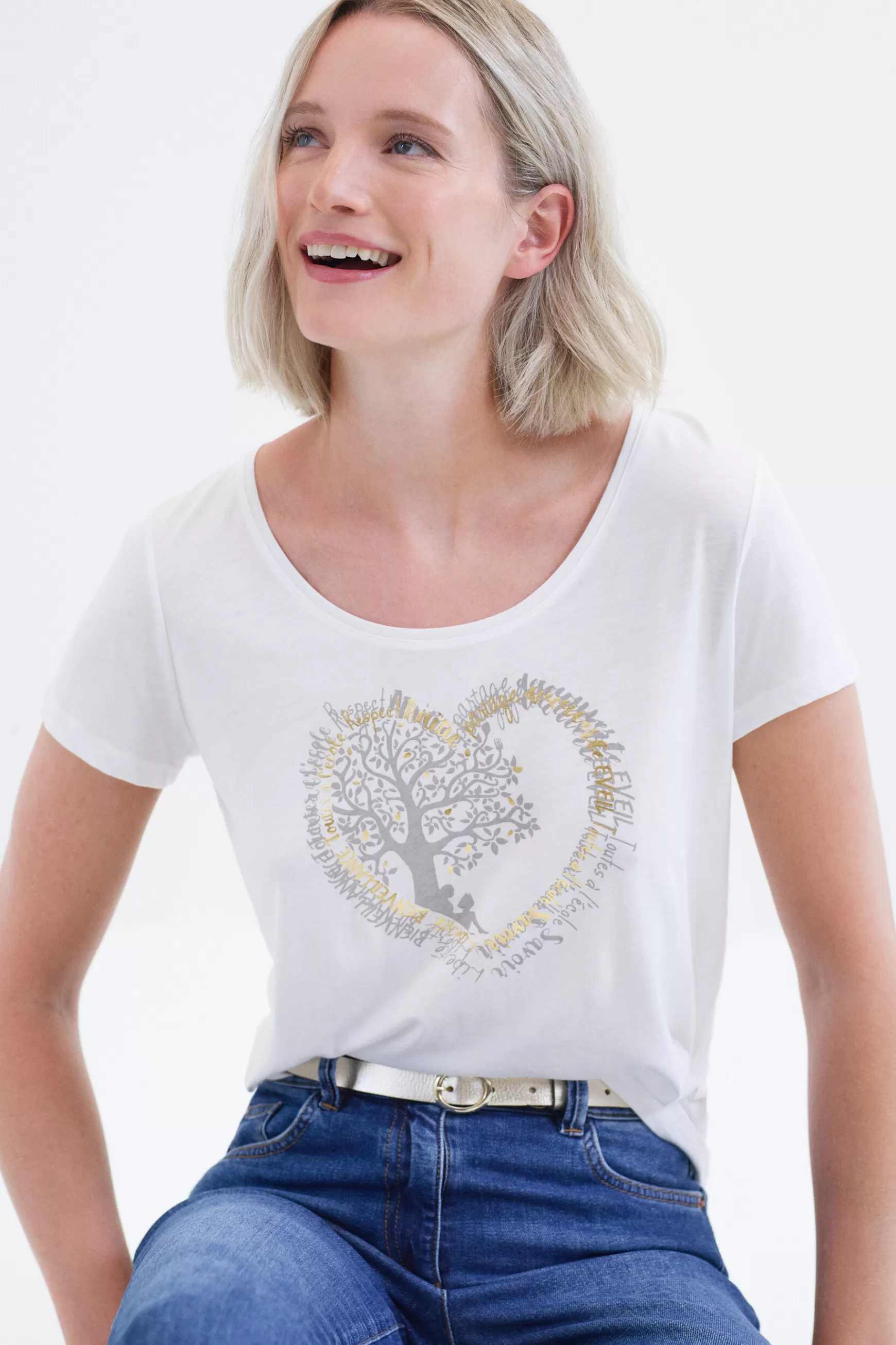 Online T-Shirt Janice Toutes A L'Ecole Femme Tops Et T-Shirts