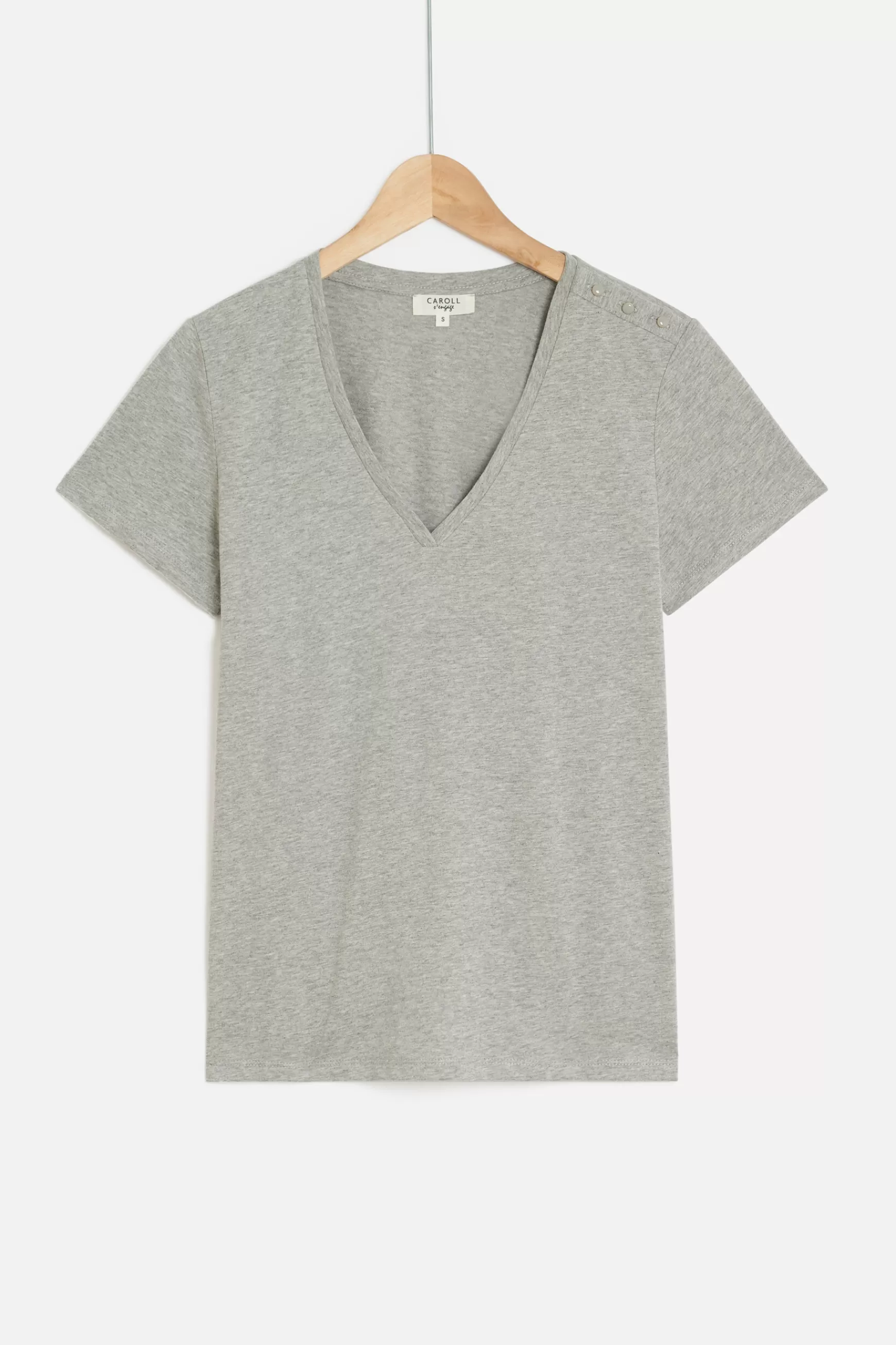 Online T-Shirt Manon Gris Femme Tops Et T-Shirts