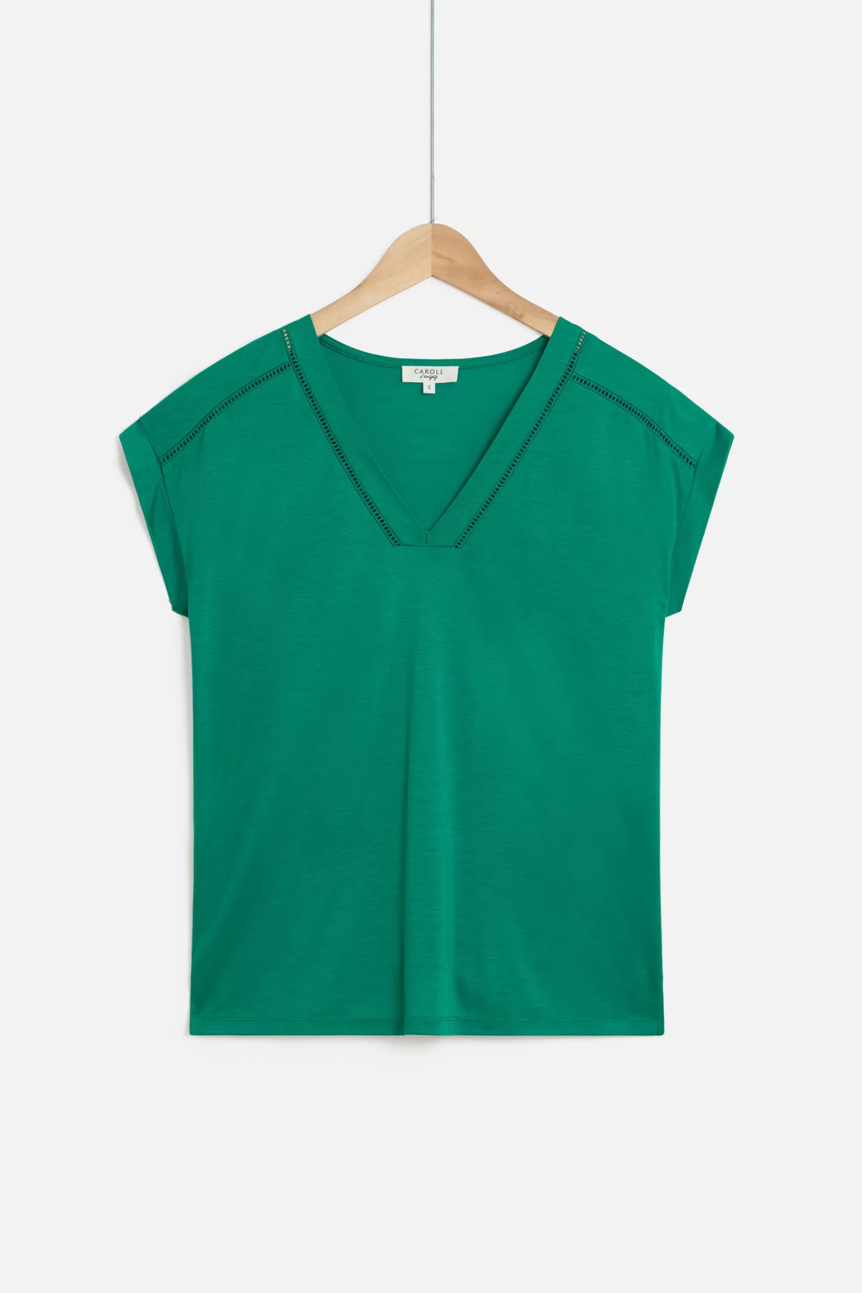 Discount Tshirt Mariane Vert Emeraude Femme Tops Et T-Shirts