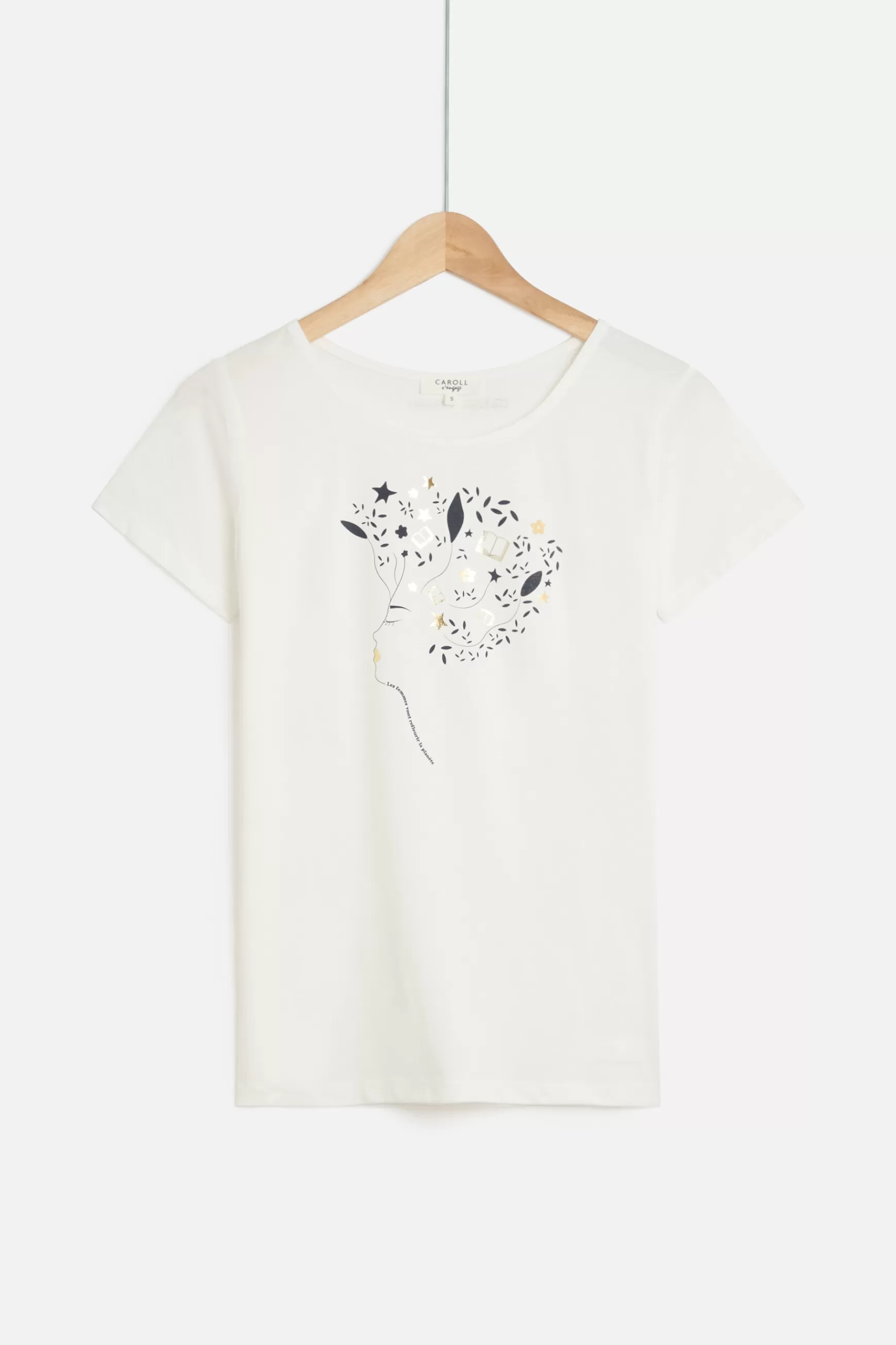 Online Tshirt Toutes A L'Ecole Blanc Femme Tops Et T-Shirts