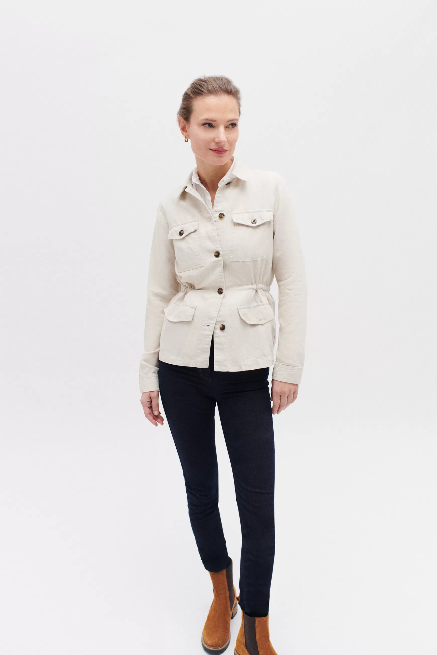 Store Veste Grace Beige Femme Vestes